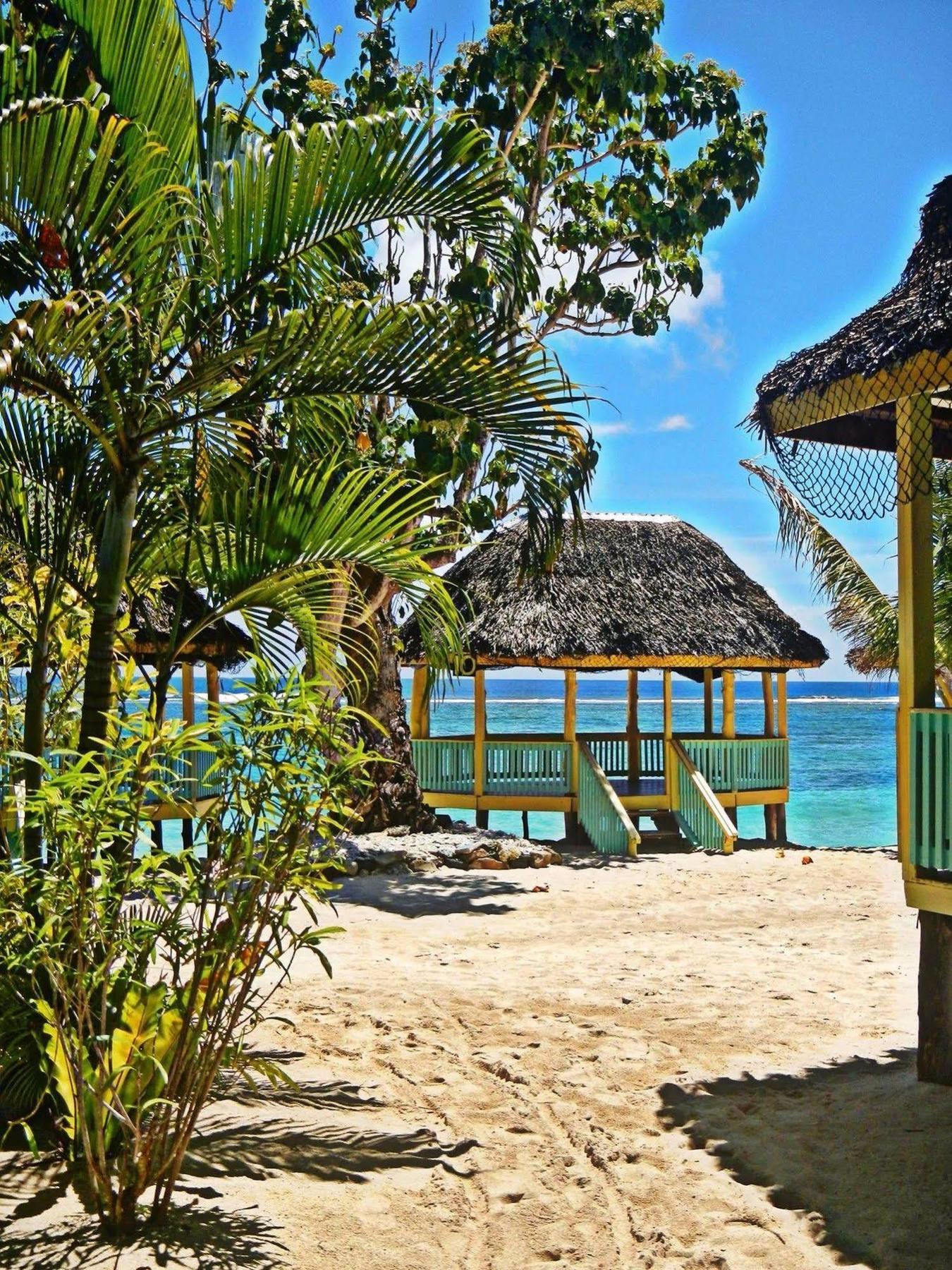 Taufua Beach Fales Lalomanu Exterior foto